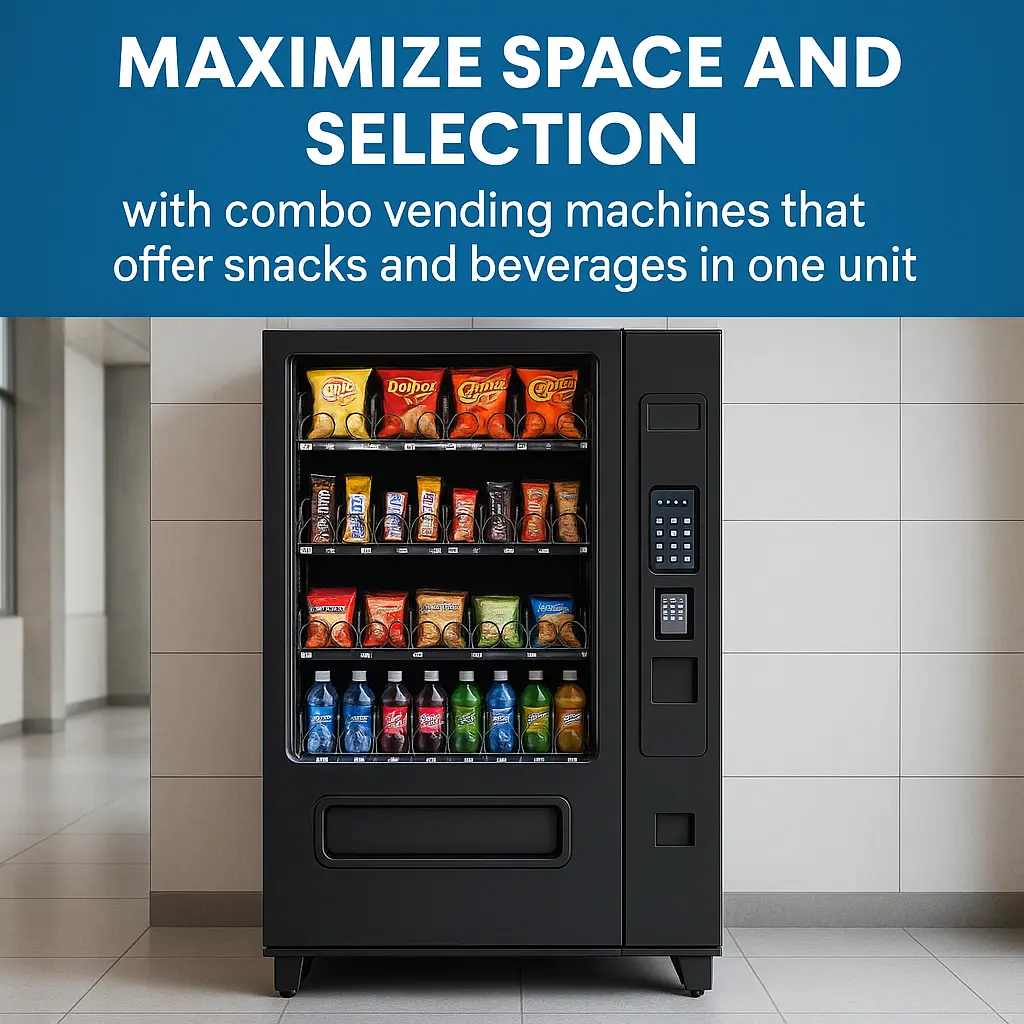 Combo Vending Machines for Office Breakrooms
